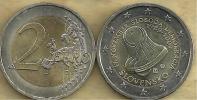 SLOVAKIA 2 EURO 20 YEARS IND. 10 YEARS OF EURO FRONT STANDARD BACK 2009 UNC READ DESCRIPTION CAREFULLY !!! - Slowakije