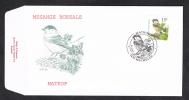 BELGIE   FDC  VOGELS  DE MATKOP  1997 - 1991-2000