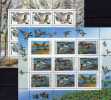 WWF Eulen Enten 1990 Sowjetunion 6063+6099/1 2KB ** 21€ Schnee-Eule Kolben-Ente Duck Blocs Owl Sheetlets Bf USSR CCCP SU - Hojas Completas