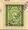 Germany Certificate Rahden Revenue 1951 Führungszeugnis Gebührenmarke Stempelmarke Timbre Fiscal - Cartas & Documentos