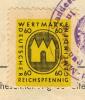 Germany Certificate Dortmund Revenue 1947 Heiratsurkunde Gebührenmarke Stempelmarke Timbre Fiscal - Cartas & Documentos