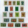 1921- Inondazione - U. 232/51 - Mi.340-359 - 20 W - MLH* - Unused Stamps