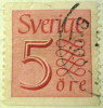 Sweden 1951 Numeral 5ore - Used - Ongebruikt
