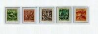 1924- Pro Artisti - U. 326/30 -  Mi. 442-446 - 5W- MLH* - Unused Stamps