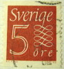 Sweden 1951 Numeral 5ore - Used - Neufs