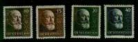 1928- Presidente - U. 374/77 - Mi. 494-497 - 4 W-MLH* - Unused Stamps