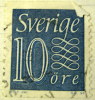 Sweden 1951 Numeral 10ore- Used - Unused Stamps