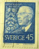 Sweden 1967 King Gustav VI 85th Birthday 45ore - Used - Unused Stamps