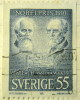 Sweden 1970 60th Anniversary Nobel Prize Wallach And Van De Waals 55ore - Used - Oblitérés