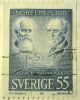 Sweden 1970 60th Anniversary Nobel Prize Wallach And Van De Waals 55ore - Used - Gebraucht