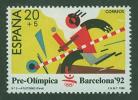 T0581 Athletisme 2580 Espagne 1988 Neuf ** Jeux Olympiques De Barcelone - Athletics