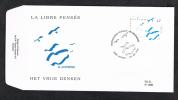 BELGIE  FDC  HET VRIJE DENKEN   1998 - 1991-2000