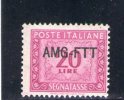 A.M.G. F.T.T. 1949-54 SEGNATASSE ** - Segnatasse