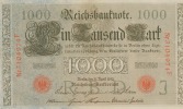 1 Billet  :  Allemagne 1000 Mark    VOIR LE SCAN - 1000 Mark