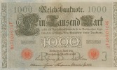 1 Billet  :  Allemagne 1000 Mark    VOIR LE SCAN - 1.000 Mark