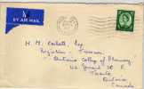 Carta Aerea, Maida Hill 1957 Cover  , Inglaterra, - Briefe U. Dokumente
