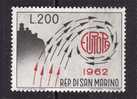 Saint Marin 1962 Europa  N° 572  Neuf XX - Ungebraucht