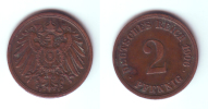 Germany 2 Pfennig 1906 F - 2 Pfennig