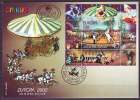 YUGOSLAVIA - JUGOSLAVIJA  - FDC - CIRCUS ANIMALS - CLOWNS - HORSES  - 2002 - Circus