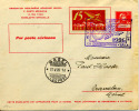 Suisse 1926 Navigation Horlogère Aérienne NHORA, Entier Postal, Enveloppe Voyagée - Orologeria