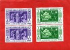 NOUVELLES HEBRIDES 1956 CINQUANTENAIRE DU CONDOMINIUM LOT DE 4 TIMBRES - Other & Unclassified