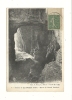 Cp, 38, La Balme, Les Grottes, Sortie Du Grand Vestibule, Voyagée - La Balme-les-Grottes
