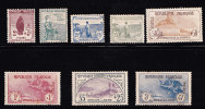 T)1917-19,FRANCE,SET(8),SCN B3-B10 ,MLH,TONING DOTS,CV 2466,SCN B8,B9,B10 VERY LIGHTLY THIN.- - Nuevos