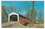 USA – United States, Conley's Ford Bridge, Near Mansfield, Parke County, Indiana,  Unused Postcard [P8026] - Other & Unclassified