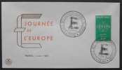 EUROPA - PARIS - JOURNEE DE L EUROPE / 1960 OBLITERATION SUR ENVELOPPE ILLUSTREE  (ref EUR38) - Lettres & Documents