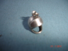 Pendentif Argent,petit Casque Intégral,1X1 Cm - Pendants