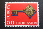 LIECHTENSTEIN  CEPT      YVERT 446   MICHEL  495     MNH **   (024806-002) - 1968