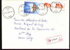 Recommandé De Amay1D 1987 Vers Liège - Briefe U. Dokumente
