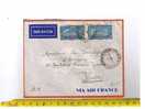 Cote Des Somalis.Lettre Par Avion  Djibouti.Nice Par AIR FRANCE - Cartas & Documentos