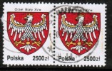 POLAND  Scott #  3128  VF USED Pair - Oblitérés