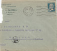 FRANCIA / ITALIA (Palermo)  -  1931 Cover / Lettera   - F 1.50 - Tarifs Postaux