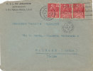 FRANCIA / ITALIA (Palermo)  -  1931 Cover / Lettera   - C. 50 X 3 - Tarifs Postaux