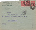 FRANCIA / ITALIA (Palermo)  -  1930  Cover / Lettera  - C. 50 X 3 - Tarifs Postaux