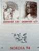 DENMARK/DANMARK - 1992 NORDIA EXPO  M/S MINT NH - Unused Stamps