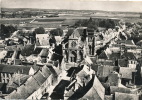 ( CP SM GF 78 )  HOUDAN  /  En Avion Au-Dessus De Houdan  -  L'Eglise St-Jacques Et St-Christophe - (XVe Et XVIe S.) - Houdan