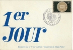 TarjetaParis 1968 , Servicios Postales,Francia - Covers & Documents