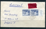 Germany 1975 Cover To Berlin Single Usage Pair (MeF) CV 25 Euro - Lettres