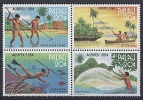 PALAU 1984 - Pécheurs - 4v Neufs ** // Mnh - Palau