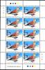 GRENADA 1990 BIRDS $5- VALUE M/S OF 10 COMMON GROUND DOVE SC# 1884 VF MNH CV 55.00 EURO - Tauben & Flughühner