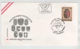 Austria FDC 25-10-1976 Coat Of Arms Austria 1000 Years Linz - Enveloppes