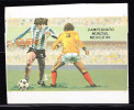 T)1986,CUBA,PROOF FOOTBAL/WORLD CUP SOCCER CHAMPIOSHIP 1986.- - 1986 – Messico