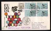 ESPAGNE SPAIN SPANIEN MADRID 1962 CONSEIL DE L' EUROPE EUROPA PARLAMENT  TAXE FDC ABEILLE APICULTURE - Abeilles