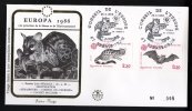 EUROPA PROTECTION DE LA NATURE ET ENVIRONNEENT ANIMAUX  CONSEIL  EUROPE TIRAGE LIMITE NUMEROTE 300 Ex !!! - 1986