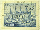 Sweden 1953 700th Anniversary Of Stockholm 25ore - Used - Gebruikt