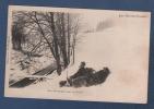 CP ANIMEE LES HAUTES VOSGES - NOS DOUANIERS DANS LA NEIGE - EDITION A. D. N° 228 - Aduana