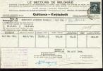 Kwijtschrift - Quittance De Bas-Oha 1948 Sur 724T Vers Bruxelles 10 - Brieven En Documenten